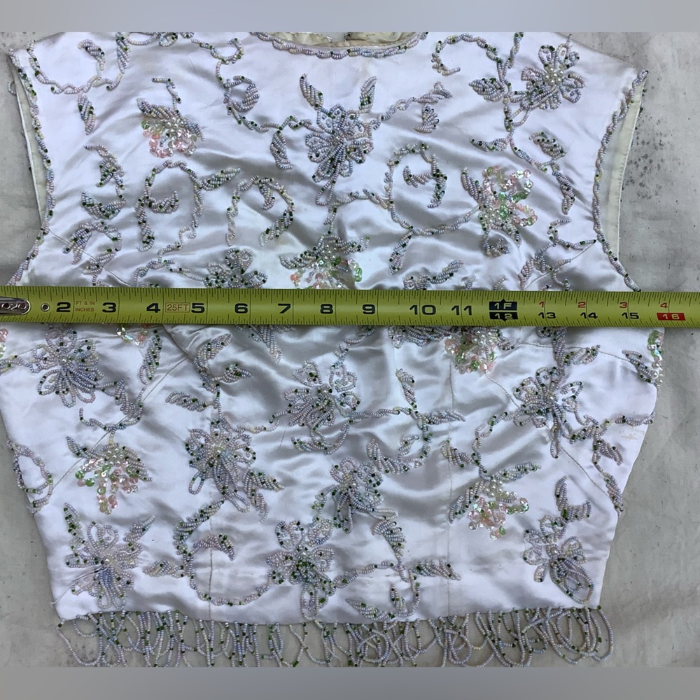 VTG Handmade Beaded Top - Picture 5 of 8